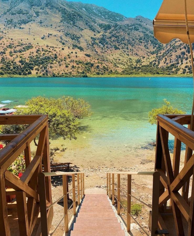 Kournás Korissia With Lake View المظهر الخارجي الصورة